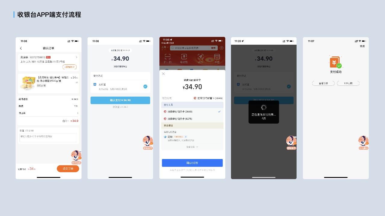 拉卡拉收银台线上场景聚合收银台，含线上外卡场景聚合收银